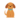 Cute brown dog with blue collar
