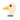 Simple cartoon duck head illustration