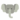 Cute cartoon elephant face illustration