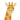 Cute cartoon giraffe face smiling